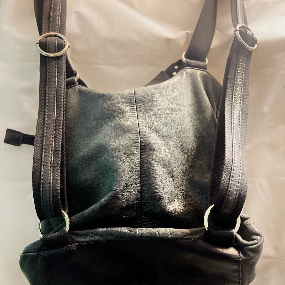 The Sak Black Leather Women's Bag - Picture 8 of 8